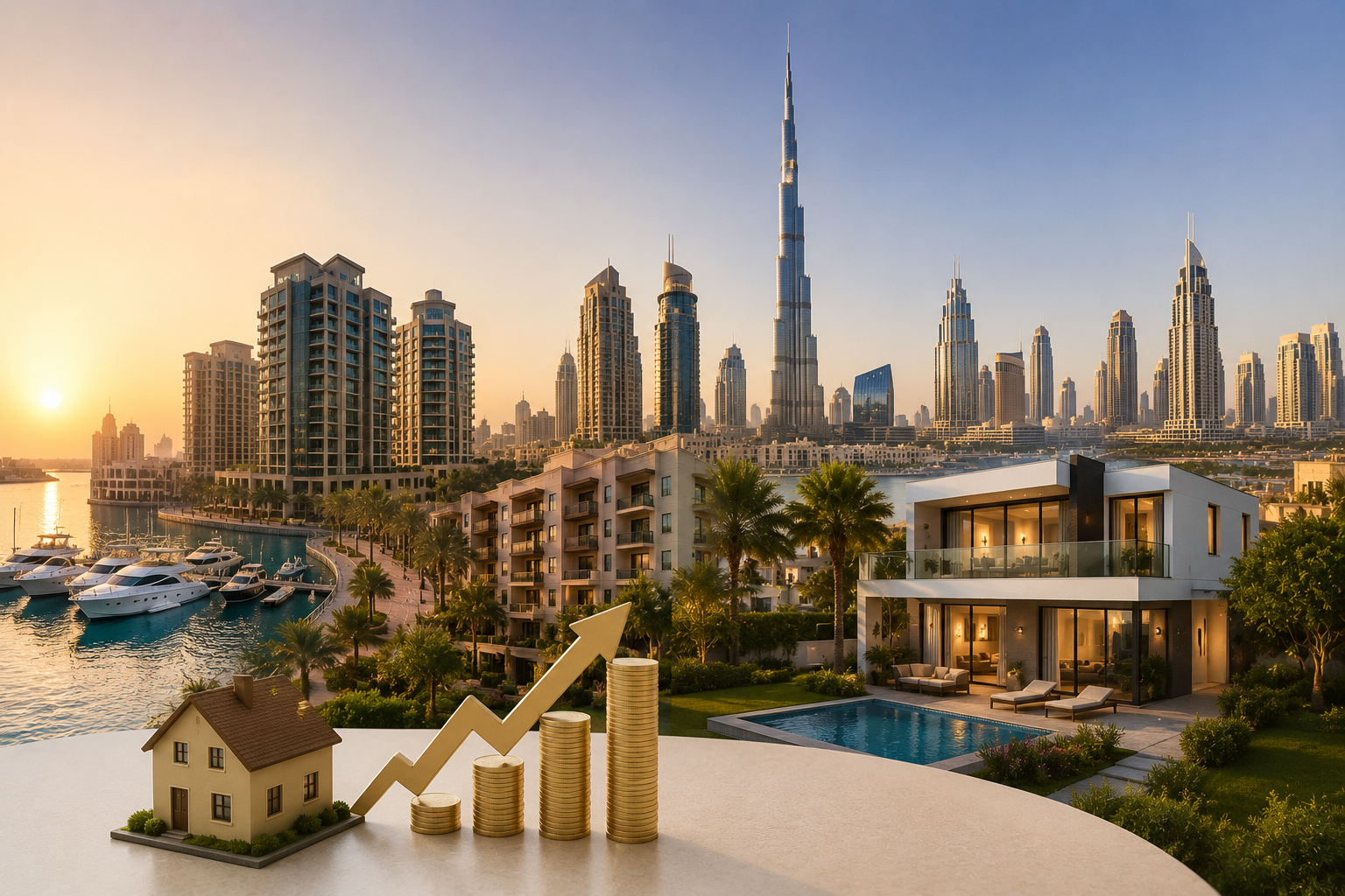 Highest Rental Yield Dubai | Best Areas for Property Investment | Banke International Properties